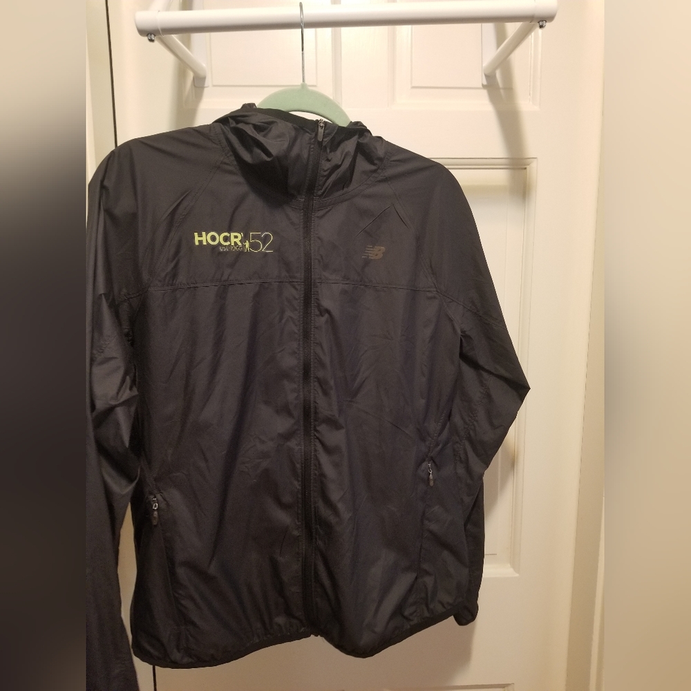 HOCR New Balance packable windbreaker